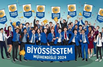 Biyosistem mühendisliği taban puanları ve başarı rehberiyle ilgili bilgilendirici görsel, bu alanda eğitim planlayan öğrencil