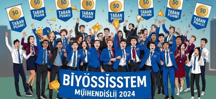 Biyosistem mühendisliği taban puanları ve başarı rehberiyle ilgili bilgilendirici görsel, bu alanda eğitim planlayan öğrencil