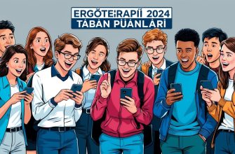 Ergoterapi bölümü taban puanlarına dair güncel ve ayrıntılı bilgiler içeren bilgilendirici bir görsel.