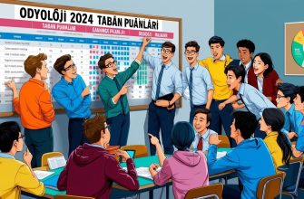 Odyoloji bölümü taban puanları, başarı sıralaması ve analizlerini içeren bilgi dolu bir görsel.