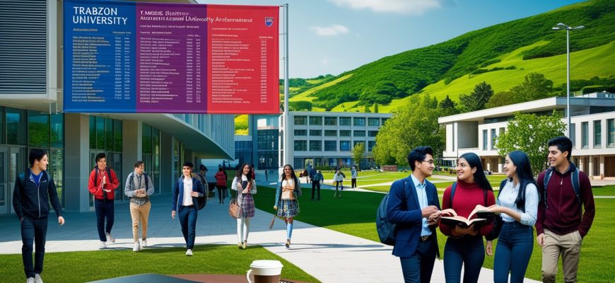 Trabzon Üniversitesi taban puanları ve başarı sıralamaları 2025 için önemli bir rehber niteliği taşıyor.
