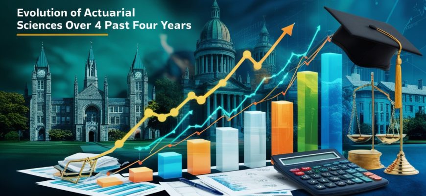 Aktüerya bilimleri, risk değerlendirmesi ve finansal tahminler için önemli bir alandır.