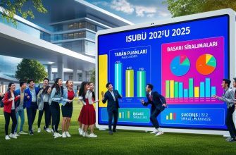 ISUBÜ 2025 taban puanları ve başarı sıralamaları ile öğrencilerin tercihlerini yönlendirecek önemli veriler sunulmaktadır.