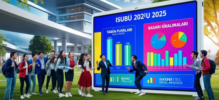 ISUBÜ 2025 taban puanları ve başarı sıralamaları ile öğrencilerin tercihlerini yönlendirecek önemli veriler sunulmaktadır.