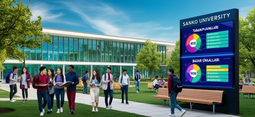 Sanko Üniversitesi 2025 taban puanları ve başarı sıralamaları ile kaliteli eğitim fırsatlarını keşfedin. İlgiyi artıran faktörleri inceleyin..