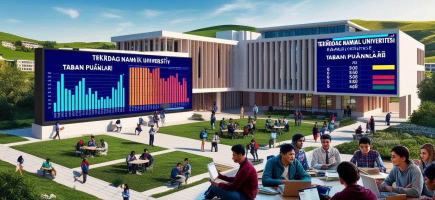 Tekirdağ Namık Kemal Üniversitesi taban puanları analizi ile 2025 yılına dair öğrencilerin bekleyişlerini ve tercih süreçlerini netleştirin..