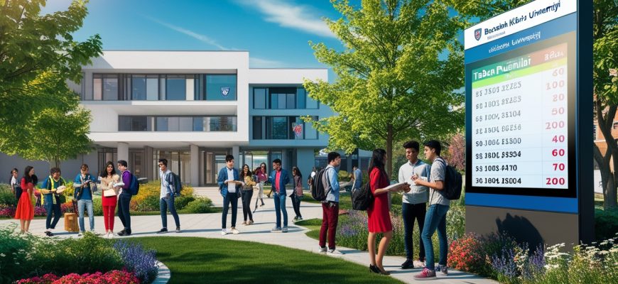Bahçeşehir Kıbrıs Üniversitesi 2025 taban puanları değişikliklerini ve bölümler arası başarı sıralamalarını keşfedin.