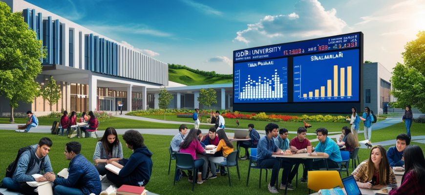 Iğdır Üniversitesi'nin 2025 taban puanları ve son dört yıl içindeki başarı sıralamaları hakkında bilgi edinin.