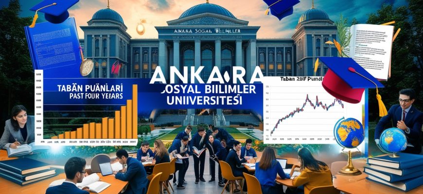 Ankara Sosyal Bilimler Üniversitesi'nin son dört yıl taban puanları ile 2025 yılı için beklentilerini inceleyin.