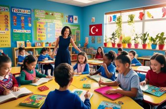 1. sınıf Türkçe müfredatı, okuma ve yazma becerilerini geliştirerek çocukların dil yeteneklerini güçlendirir.
