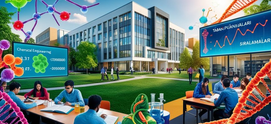 Kimya-Biyoloji Mühendisliği taban puanları 2025 yılı için önemli bir rehber niteliği taşıyor.
